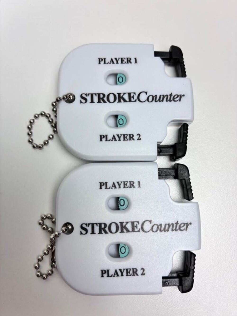 2pcs Golf Stroke Counters, Portable Score Keeper